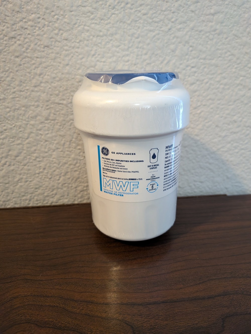 MWF White Refrigerator Water Filter - Compatible Replacement